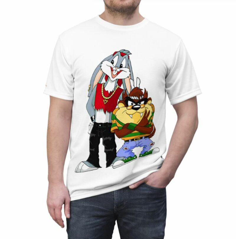 Bugs Bunny And Tasmanian Devil From Looney Tunes Shirt