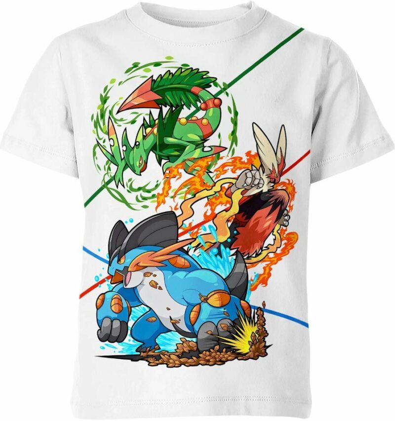 Pokemon Starters 2 Shirt