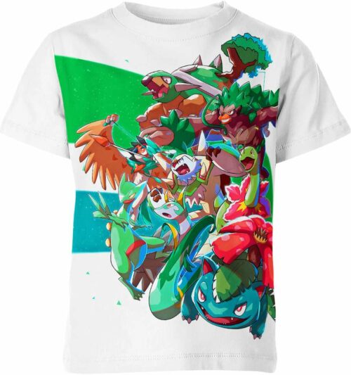 Grass Pokemon Shirt