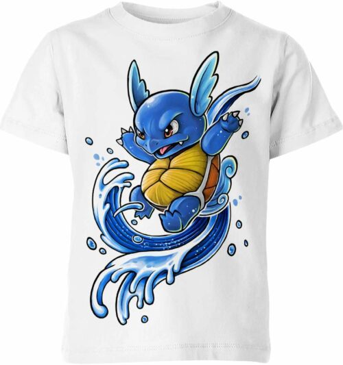 Wartortle From Pokemon Shirt