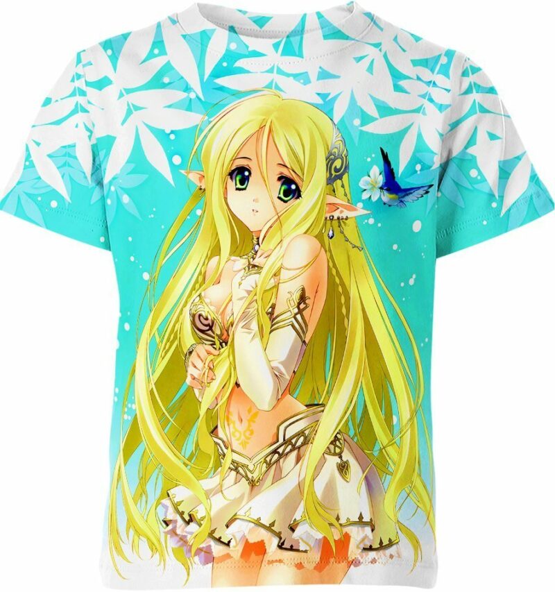 Anime Elf Girl Shirt