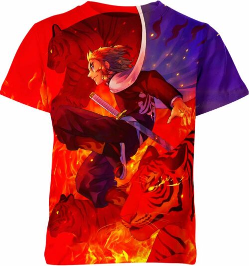 Rengoku From Demon Slayer Shirt