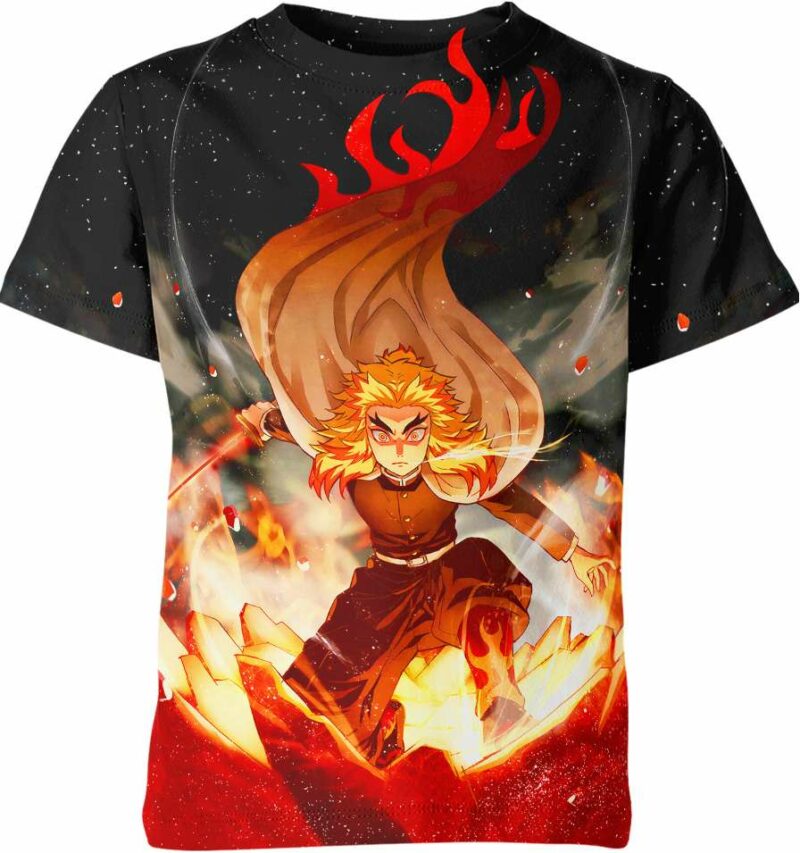 Rengoku From Demon Slayer Shirt