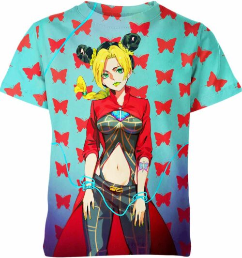 Jolyne Cujoh From Jojo'S Bizarre Adventure Shirt