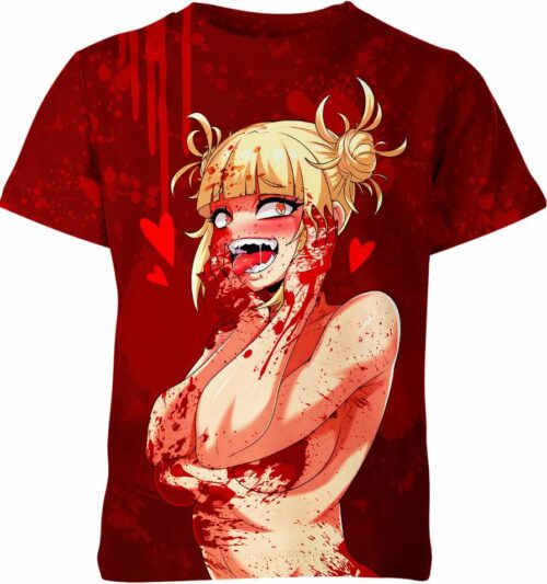 Toga Himiko From My Hero Academia Hentai Ahegao Shirt