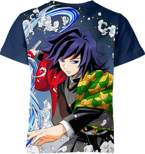 Tomioka Giyuu From Demon Slayer Shirt