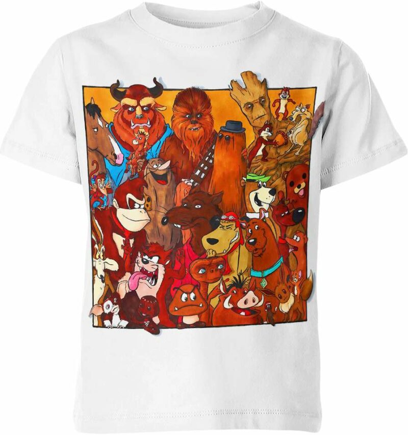 Brown Team Up Shirt