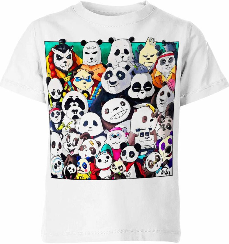 Panda Team Up Shirt