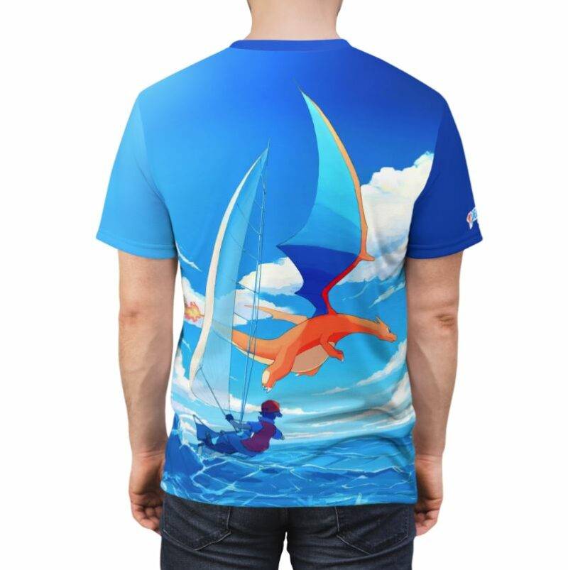 Charizard Red From Pokemon Shirt