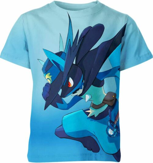 Lucario From Pokemon Shirt