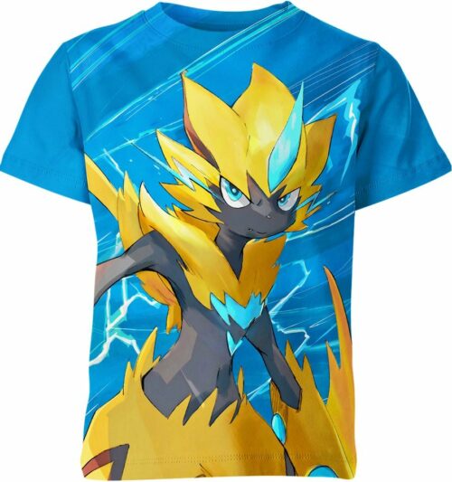 Zeraora From Pokemon Shirt