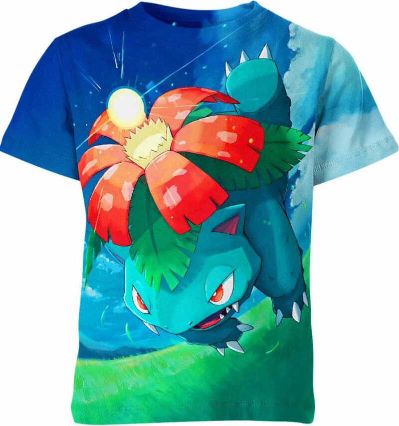 Venusaur From Pokemon Shirt