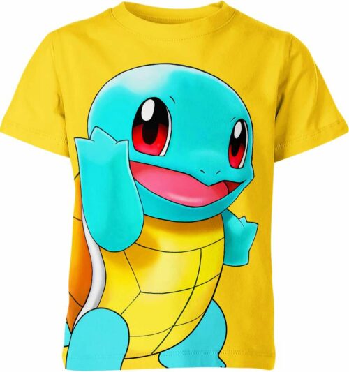 Squirtle From Pokemon Shirt