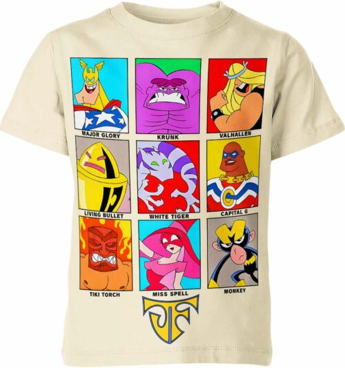 The Justice Friends From Dexter'S Laboratory Shirt