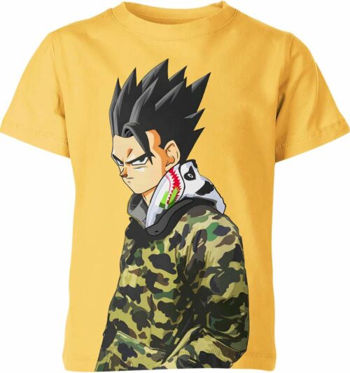 Gohan From Dragon Ball Z A Bathing Ape Shirt