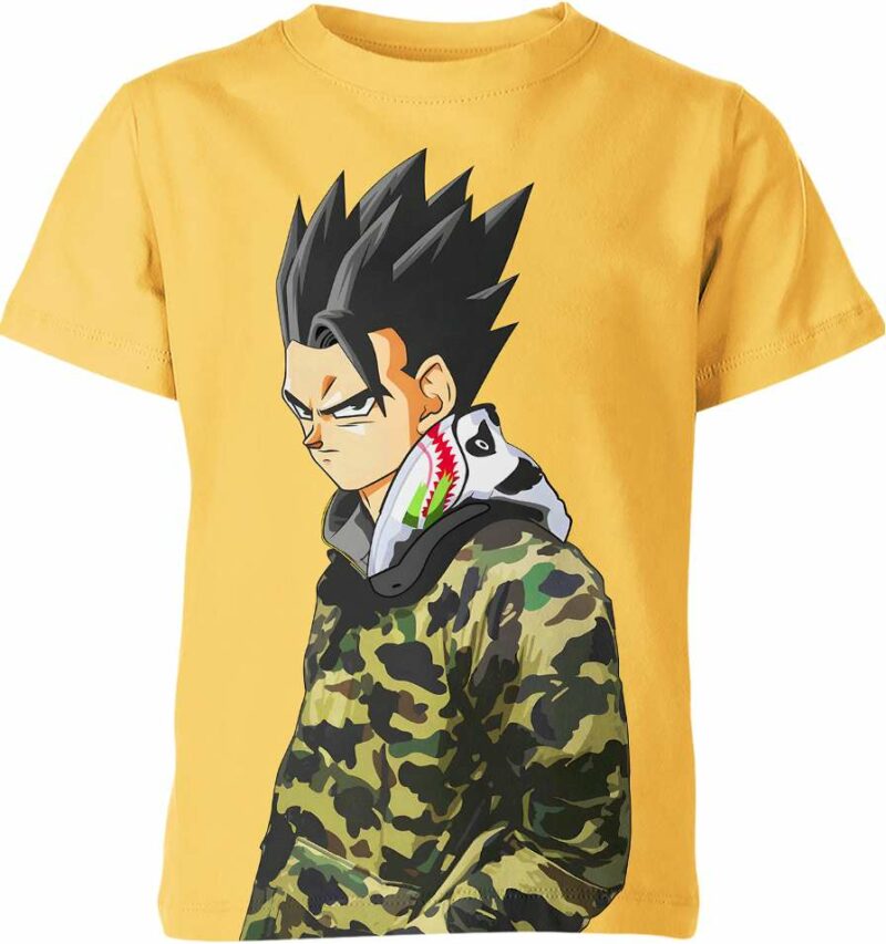 Gohan From Dragon Ball Z A Bathing Ape Shirt