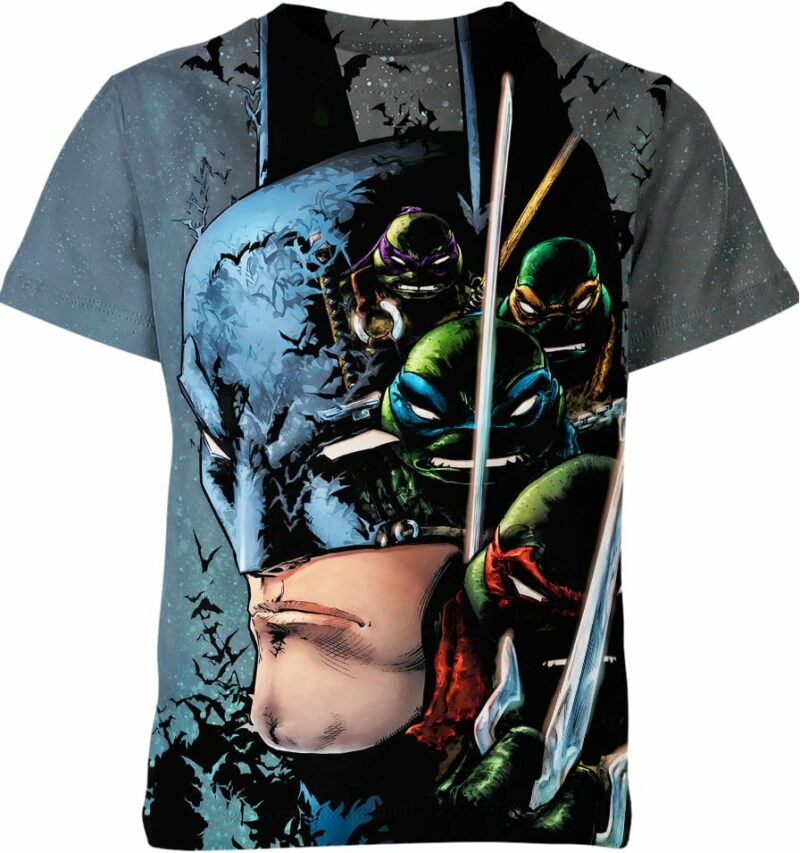 Batman X Teenage Mutant Ninja Turtles Shirt