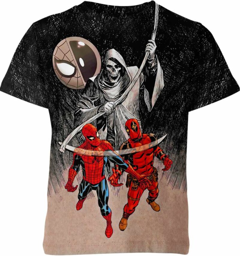 Spider Man X Deadpool Shirt