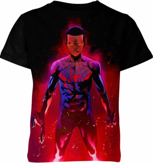 Miles Morales In Spider Man Universe Shirt