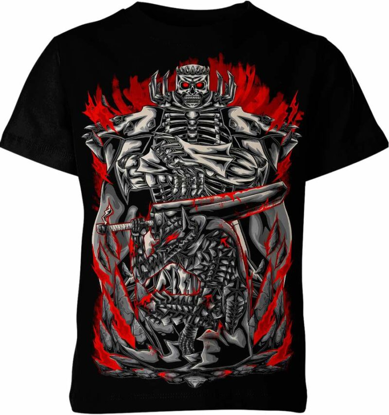 Guts And Skull Knight From Berserk Shirt