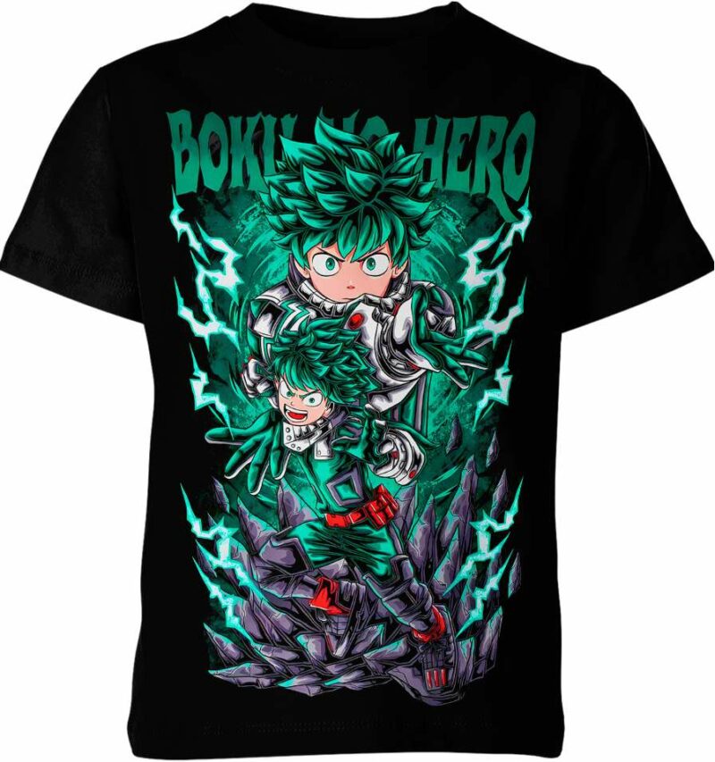 Deku Izuku Midoriya From My Hero Academia Shirt