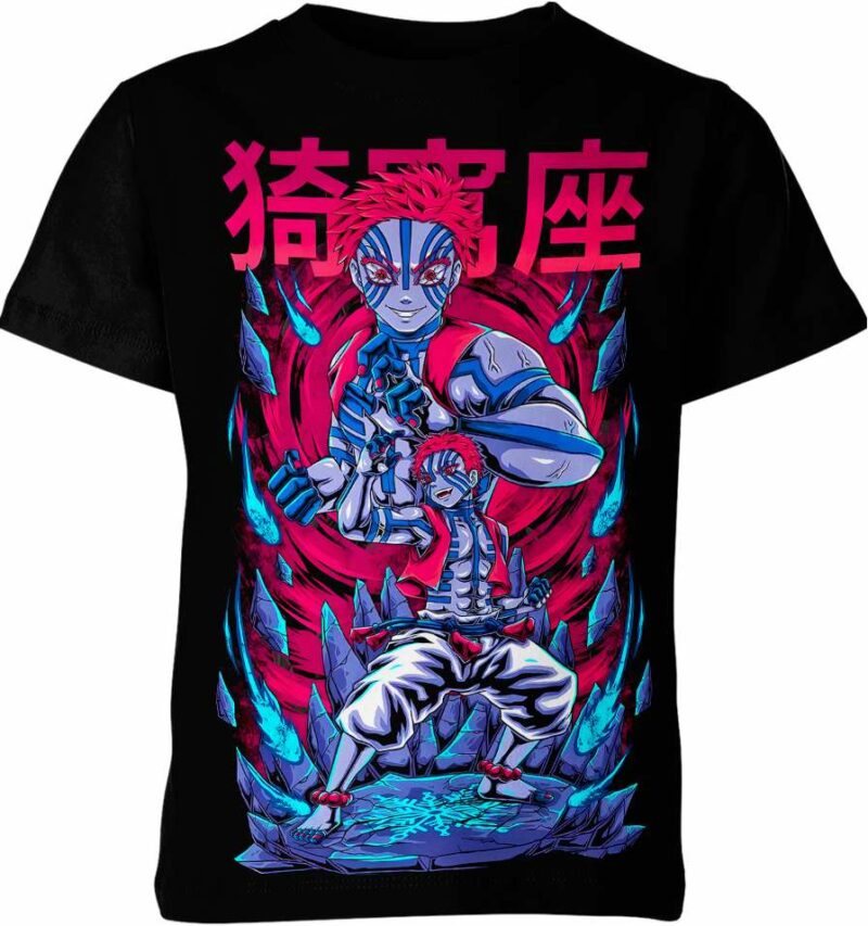 Akaza From Demon Slayer Shirt