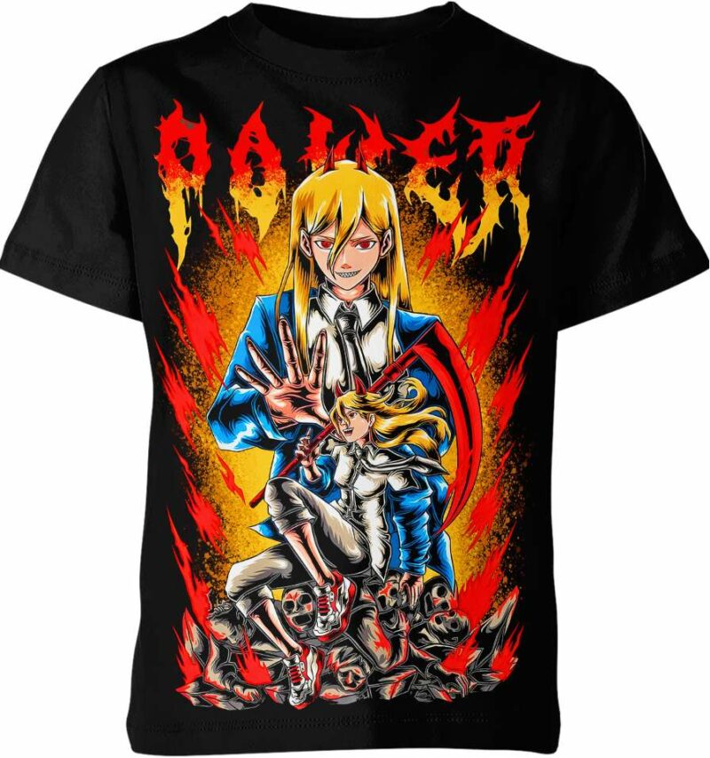 Power From Chainsaw Man Shirt