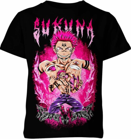 Sukuna Ryomen From Jujutsu Kaisen Shirt