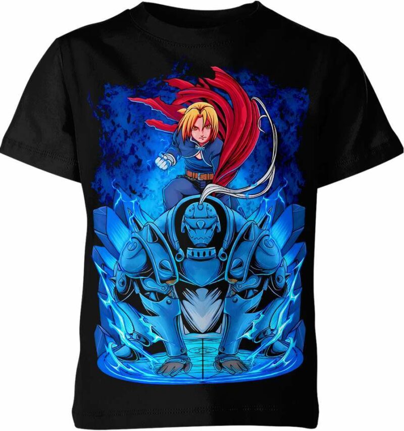 Edward And Alphonse Elric From Fullmetal Alchemist Shirt