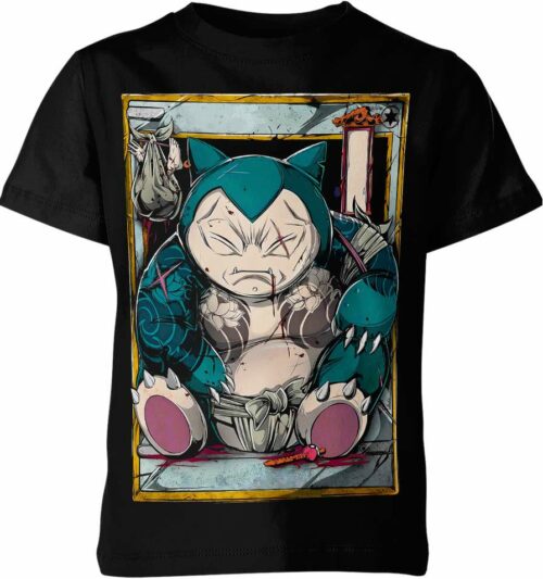 Snorlax From Pokemon Shirt