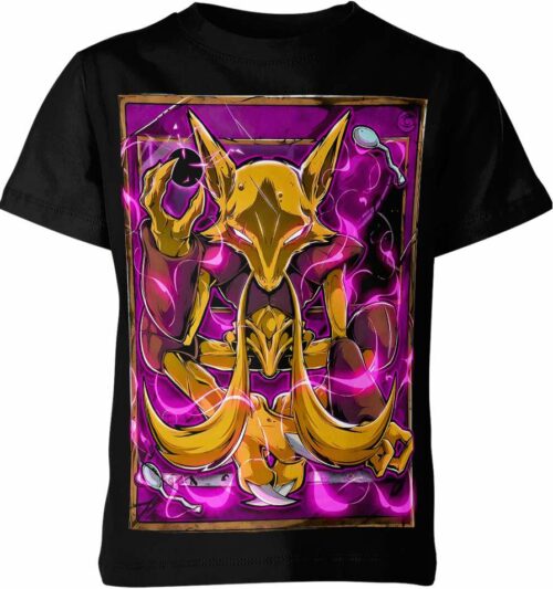 Alakazam From Pokemon Shirt