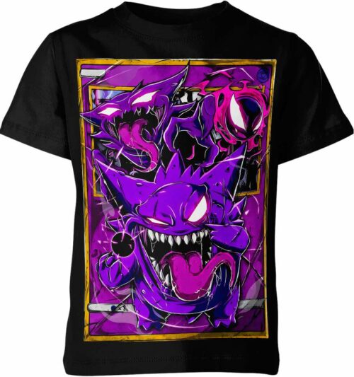 Gengar Haunter Gatsly From Pokemon Shirt