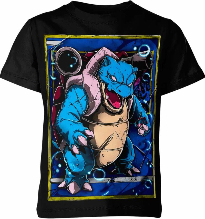 Blastoise From Pokemon Shirt