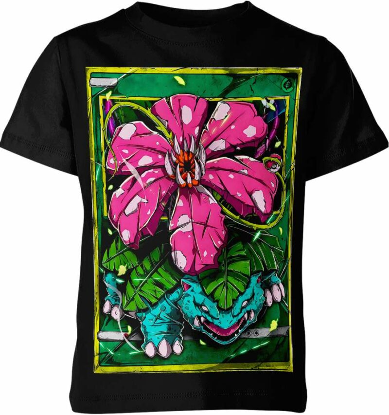 Venusaur From Pokemon Shirt