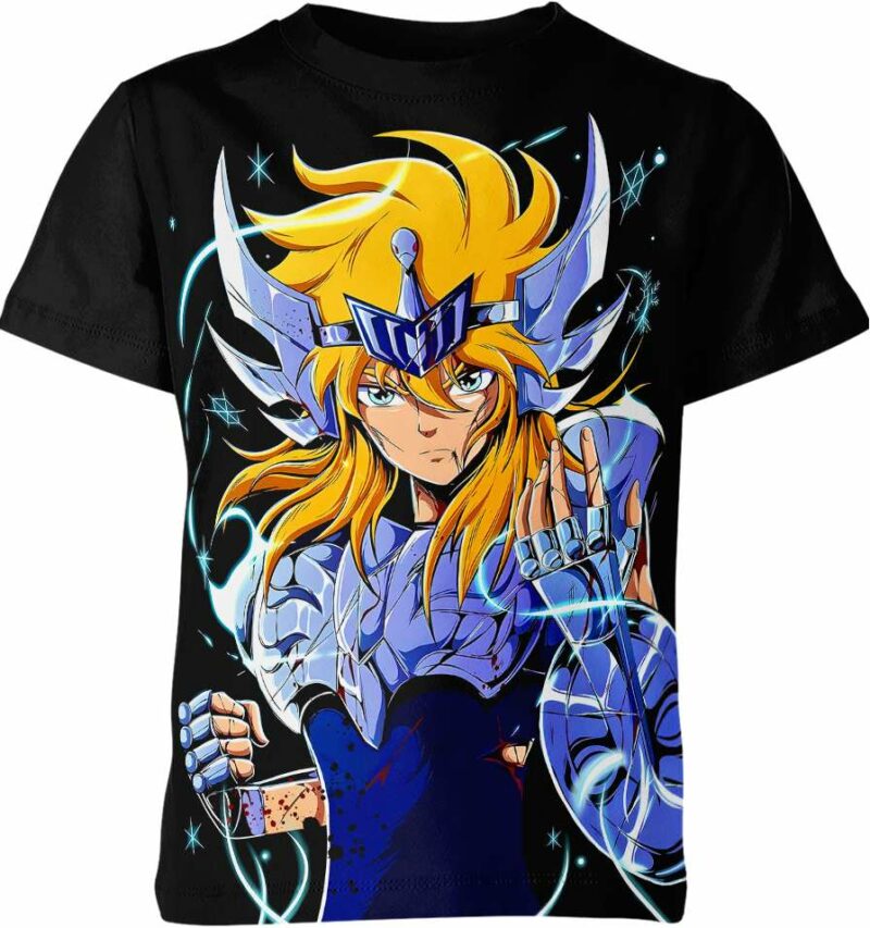 Cygnus Hyoga From Saint Seiya Shirt