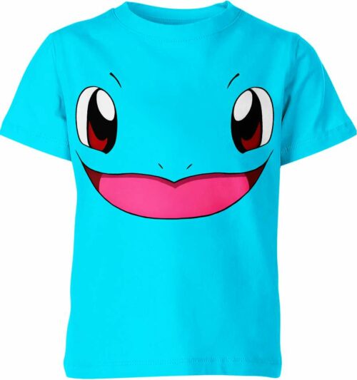 Squirtle From Pokemon Shirt