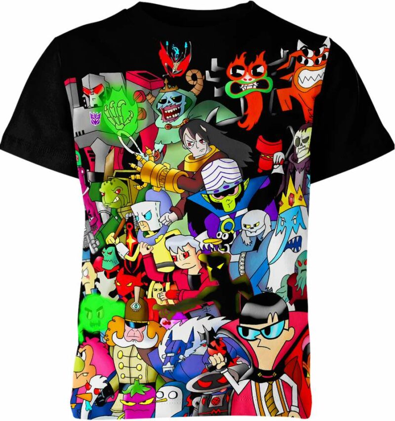 Cartoon Network Villains Shirt