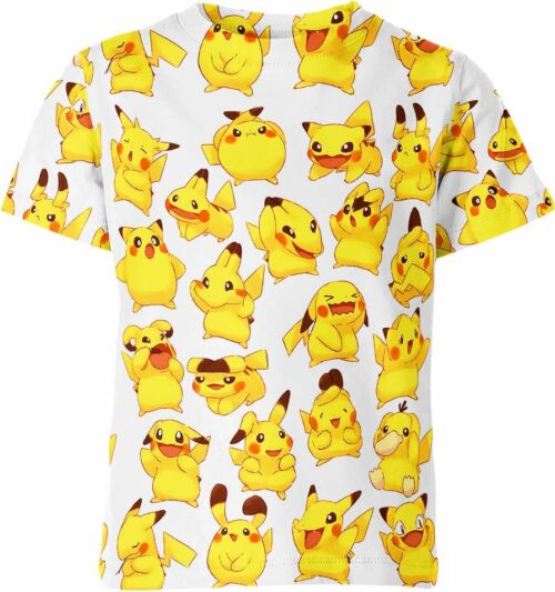 Pikachu From Pokemon Shirt