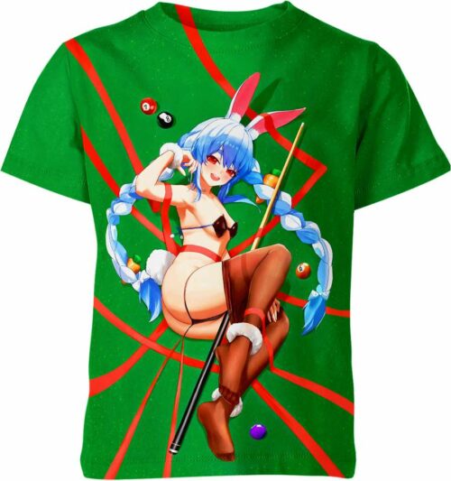 Usada Pekora From Hololive Hentai Ahegao Shirt