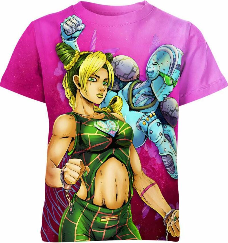 Jolyne Cujoh From Jojo'S Bizarre Adventure Shirt