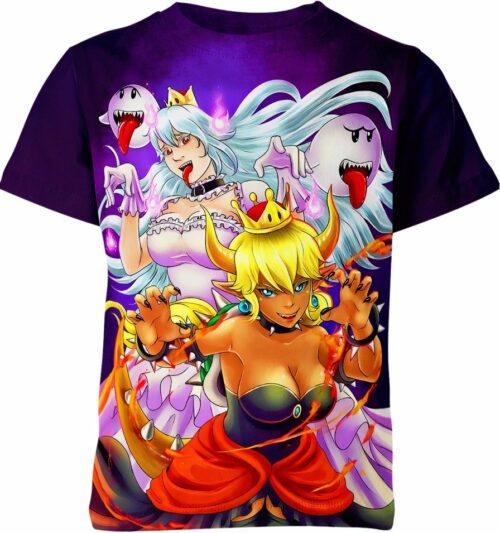 Bowsette And Booette From Mario Shirt