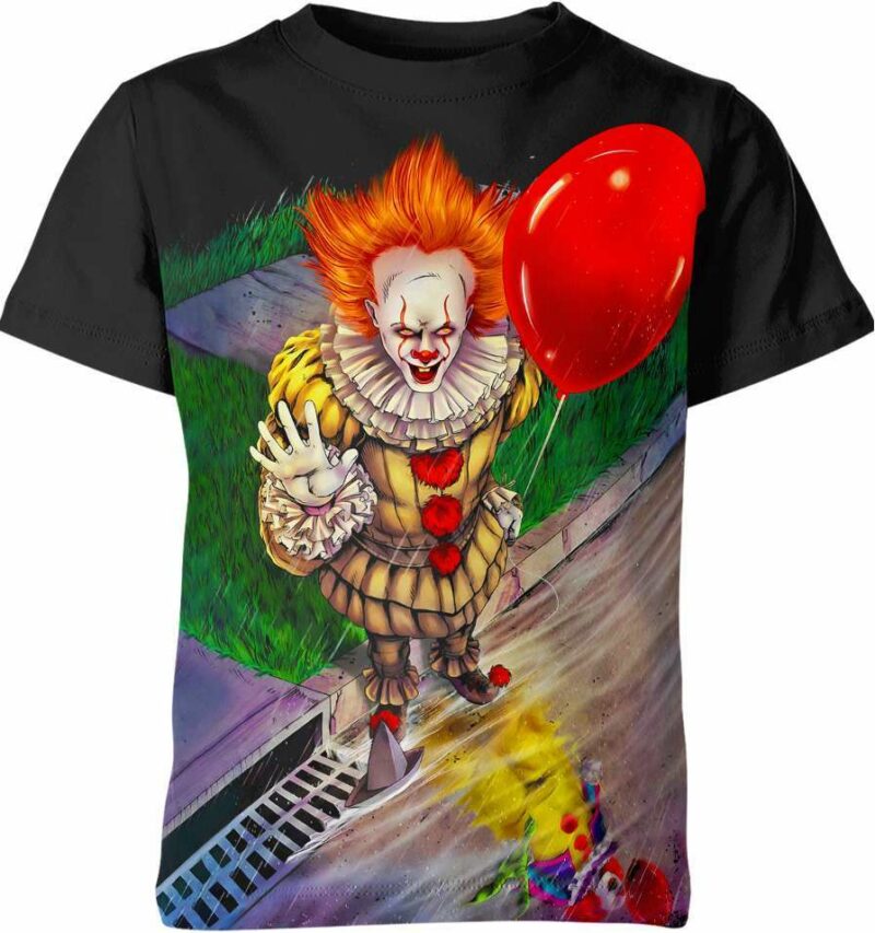 Pennywise From It Shirt