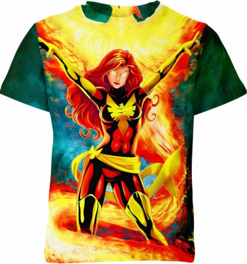 Jean Grey Phoenix From X Men Shirt