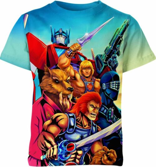 Alliance Of 80'S Heroes Shirt