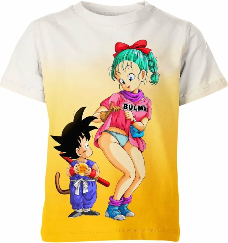 Goku X Bulma From Dragon Ball Z Shirt