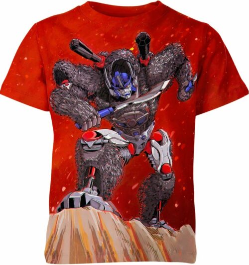 Optimal Optimus From Transformers Shirt