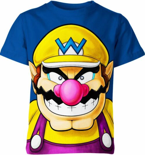 Wario From Mario Shirt