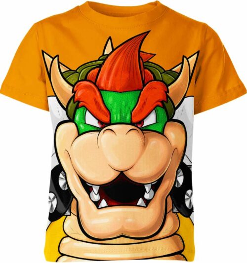 Bowser From Mario Shirt