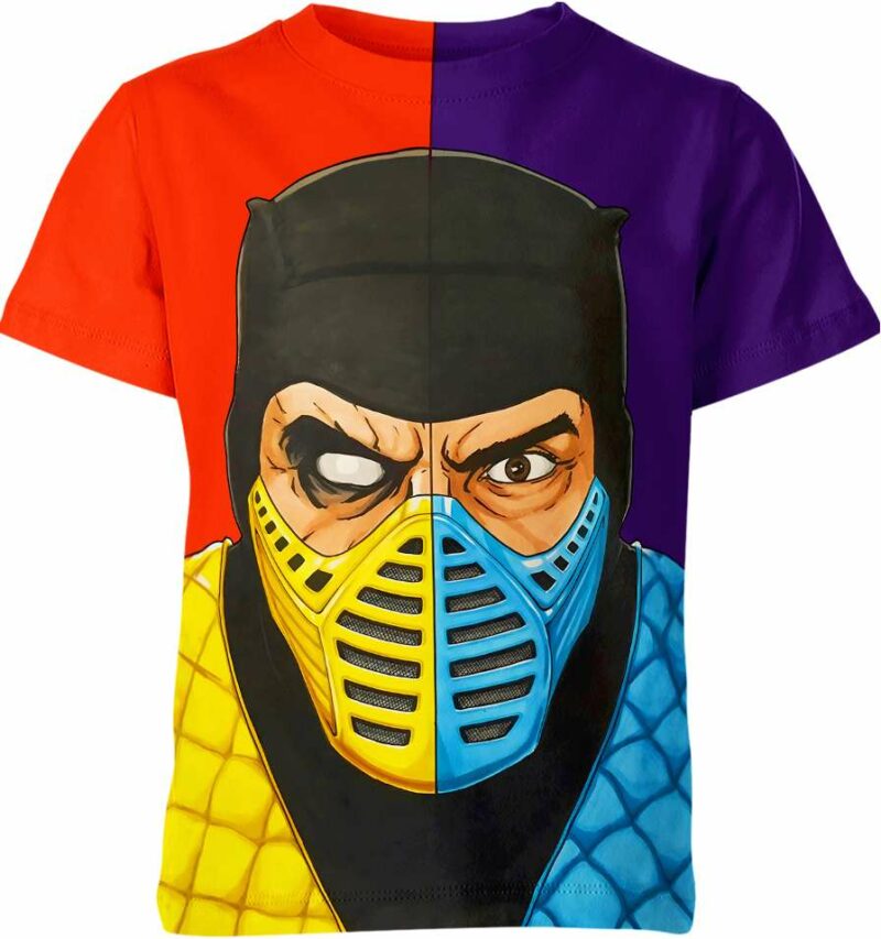 Scorpion X Sub Zero From Mortal Kombat Shirt