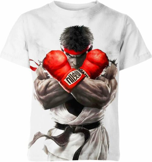 Ryu From Street Fighte Shirt